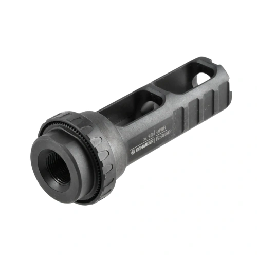Hamulec wylotowy Gomander Raptor 9 mm 1/2x28 UNEF - Stal - Czarny - TBO.10212_0-1_2x28un
