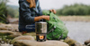 Esbit - Kuchenka turystyczna z garnkiem Solid Fuel Cookset - Stal nierdzewna - 585 ml - CS585ST