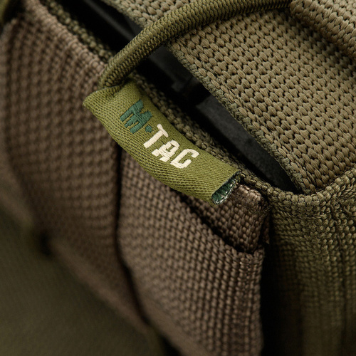 M-Tac - Ładownica otwarta na dwa magazynki platformy AK - MOLLE - Cordura - Ranger Green - 10016023