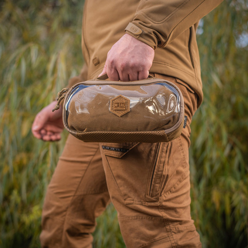 M-Tac - Organizer przezroczysty Elite Medium Gen.II - Coyote - 10147805-M