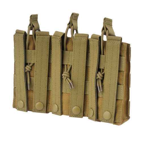 Condor - Ładownica Open Top Triple M4/M16 Mag Pouch - Coyote Brown - MA27-498
