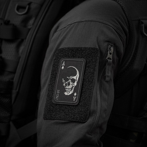 M-Tac - Naszywka morale patch Face of War - Cordura - Czarny - 51389002