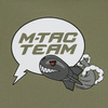 M-Tac - Koszulka Comics Drone Girl - Bawełna - Oliwkowy - 80074038