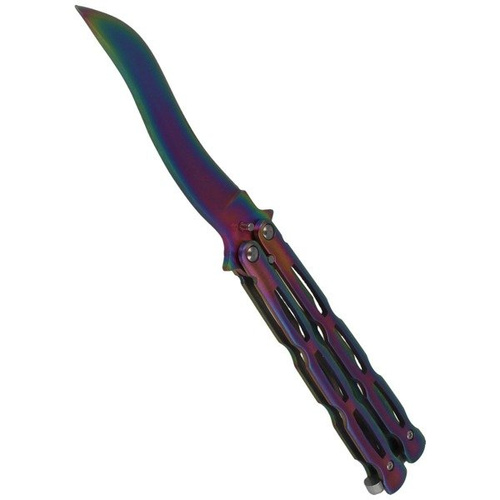 Martinez Albainox - Nóż motylkowy Balisong Rainbow - 36297