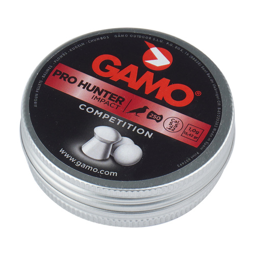 Gamo - Śrut Diabolo AccuTek Pro Hunter Impact - Kaliber 5,5 mm - 250 sztuk - 6321925