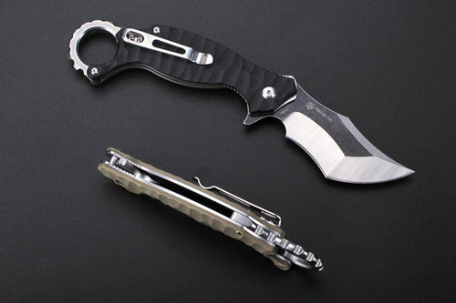 Ruike - Nóż składany - Czarny - P881-B1