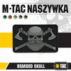 M-Tac - Naszywka 3D - Bearded Skull - Czarny / Szary - 51113211