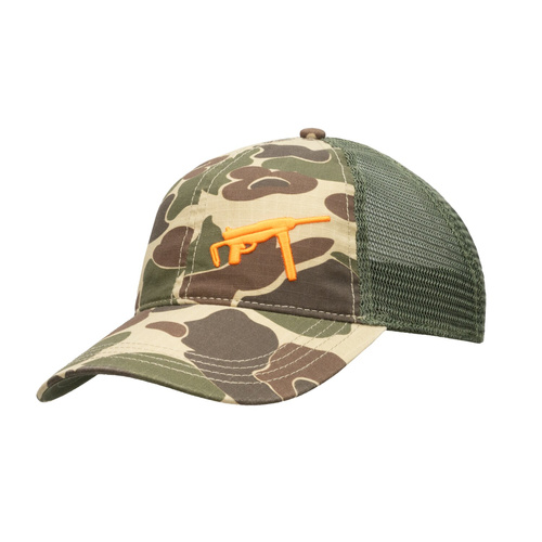 Helikon - Czapka z daszkiem Trucker (Grease Gun) - Cotton Stretch Ripstop - Duck Hunter - CZ-TRG-SP-DH