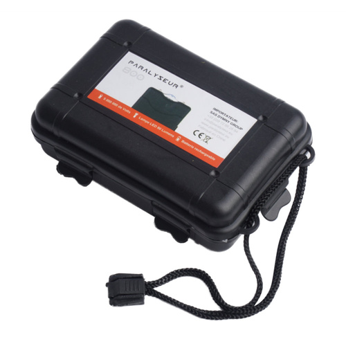 Paralyseur - Kompaktowy paralizator z latarką - Prostokątny - 5 000 000 V - USB - 800