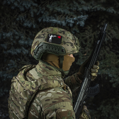 M-Tac - Naszywka Flaga Czarnobrody RPG-7 - Oxford - Czarna - 51483008