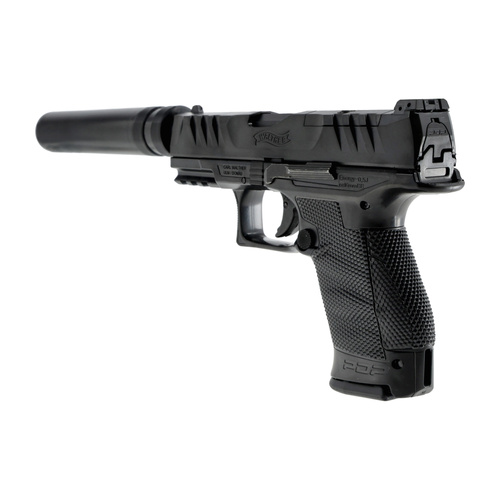 Umarex - Replika ASG pistoletu Walther PDP Compact 4" - 6 mm - Sprężynowa - Czarna - 2.5110