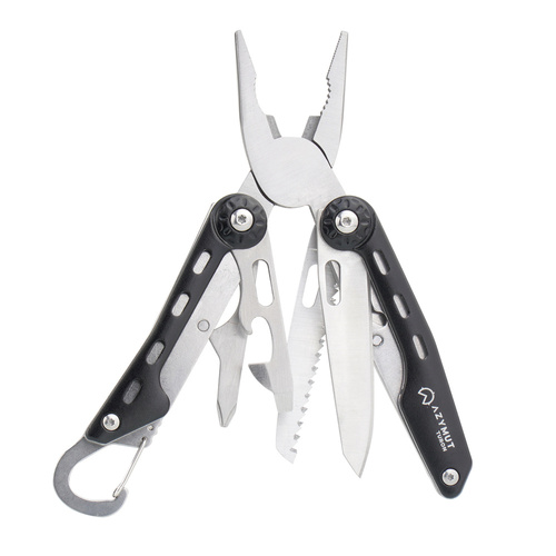 Multitool Azymut Turon - 10 narzędzi - Czarny - H-P224108