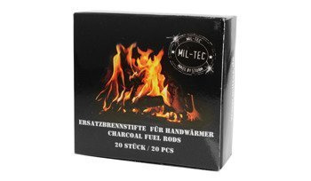 Mil-Tec - Wkłady do ogrzewacza węglowego - 20 szt. - 15279000