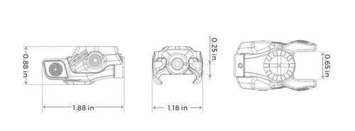 Holosun - Laserowy wskaźnik celu RML-RD - Czerwony 
