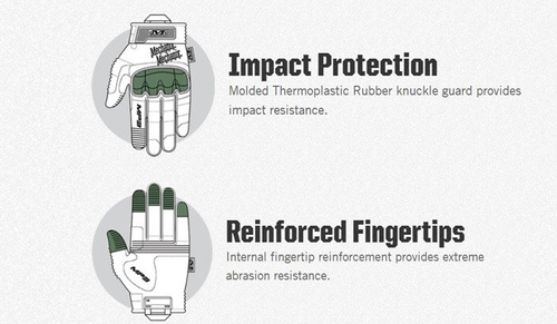 Mechanix - Rękawice taktyczne M-Pact3 Covert Glove - Czarny - MP3-55