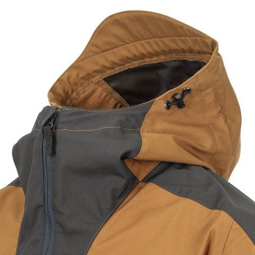 Helikon - Kurtka softshellowa Anorak Woodsman - DuraCanvas - Czarny - KU-WDN-DC-01