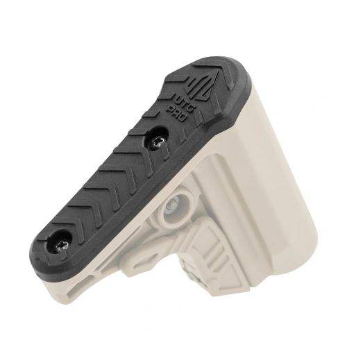 UTG Pro - Kolba Mil-Spec AR15 Ops Ready S4 - Gniazdo QD - Polimer - FDE - RBUS4DMS