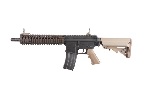 Vega Force Company - Replika elektryczna karabinka VR16 MK18 Mod1 - Czarna/Tan - VFC-01-016197