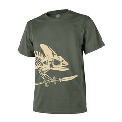 Helikon - Koszulka T-Shirt Full Body Skeleton - Olive Green - TS-FBS-CO-02