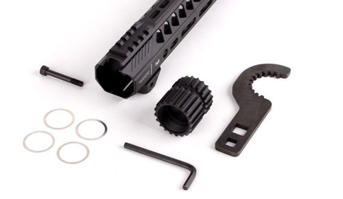 Strike Industries - Łoże Strike Rail do AR-15 - 15,5" - Czarny - SI-StrikeRail-155-BK