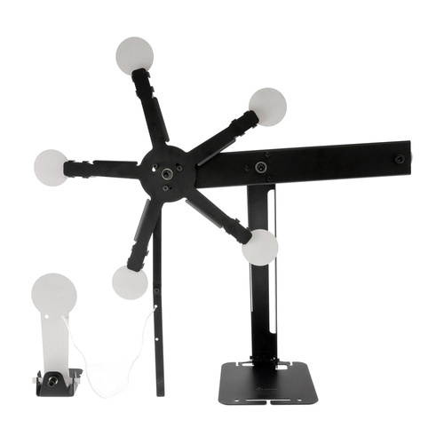 RazorGun - Cel wiatrówkowy Texas Star z popperem - Metal - Czarny - B-1055YK