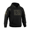 M-Tac - Bluza z kapturem Combat - Bawełna - Czarna - 20520208