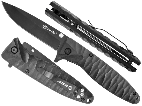 Ganzo - Nóż składany Firebird - Liner Lock - Czarny - F620-B1