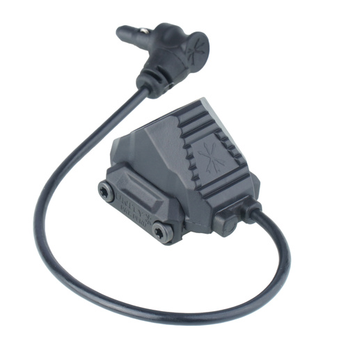 Unity Tactical - Włącznik na kablu Axon SL - Crane Laser - 7" - Czarny - AXN-SL-I7B