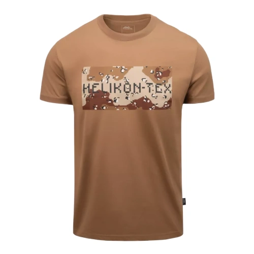 Helikon - T-shirt Helikon-Tex&Camo - Bawełna - Mud Brown - TS-CAR-CO-60