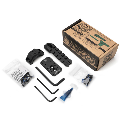 Strike Industries - Przejściówka do montażu ASM - Picatinny - Czarna - SI-STRIKE-ASM-OM