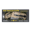 ESP - Nóż ratowniczy Rescue Knife - Ostrze gładkie - Khaki - RKK-01
