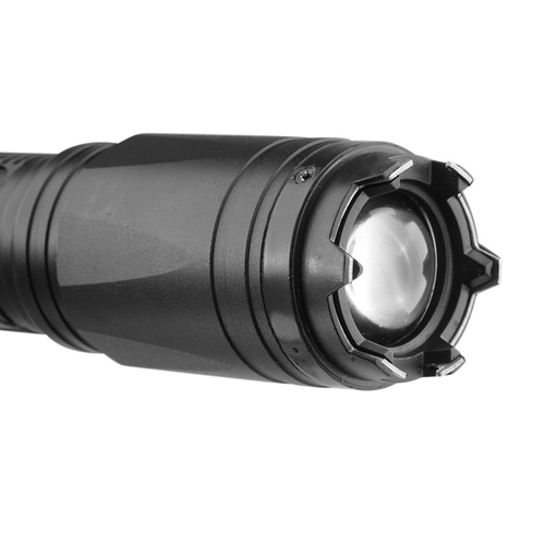 Guard - Paralizator z latarką LED X4 Strobo - Focus - Aluminium - Czarny - YC-X4