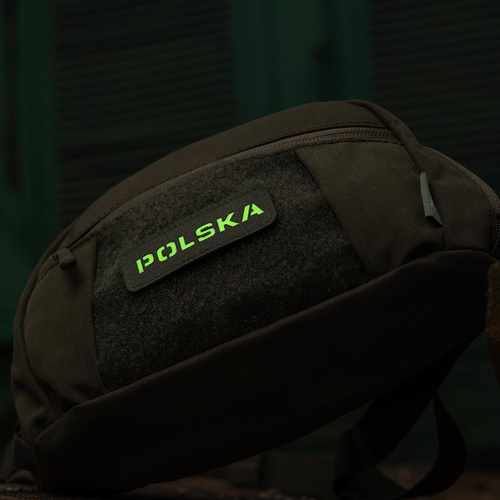 M-Tac - Naszywka - Polska 25х80 - Laser Cut Fluorescencyjna - Ranger Green/Lum - 51004223