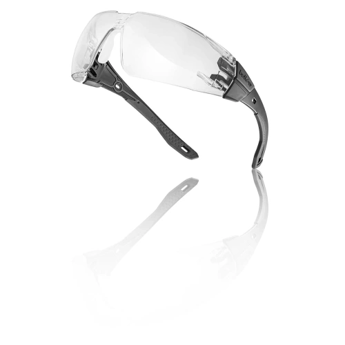 Bolle Safety - Okulary ochronne RUSH+ 2.0 - EN ISO 16321-1 - Platinum - Przezroczysty - RUSPMN10E