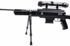 Black Ops - Wiatrówka łamana Sniper z lunetą 4x32 i dwójnogiem - 5,5 mm Diabolo - B1091