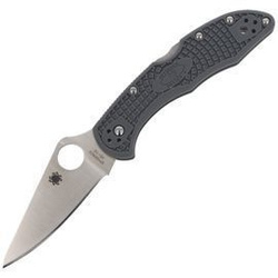 Spyderco - Nóż składany Delica® 4 FRN Flat Ground Gray - C11FPGY