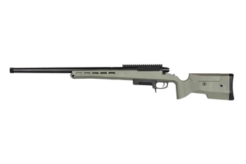 Silverback Airsoft - Replika karabinu snajperskiego TAC-41 P - Sprężynowa - Oliwkowa - SVB-03-032898