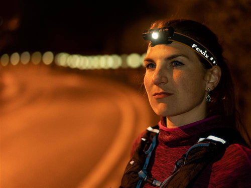 Fenix - Latarka czołowa LED - 240 lumenów - AA - Czarna - HM23