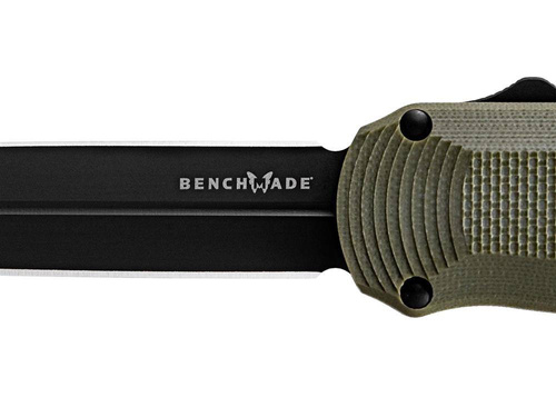 Benchmade - Nóż Autocrat OTF - Dagger - S30V - Zielony - 3400BK-1
