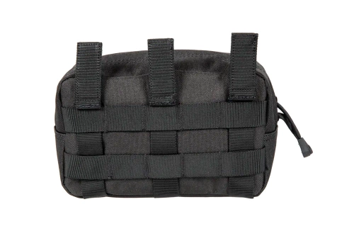 GFC Tactical - Pozioma średnia ładownica Cargo Pouch - Czarna - GFT-19-019550