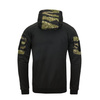 Helikon - Rozpinana bluza Rogue Hoodie Fullzip - RipStop - Czarny/MultiCam Black - BL-RHF-PO-010CA