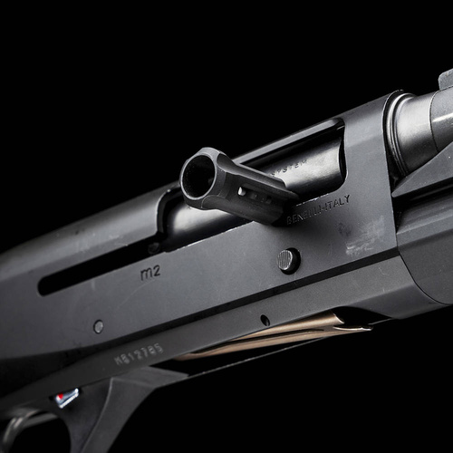 Strike Industries - Powiększona rączka zamkowa do strzelby Benelli M2 / M3 - 12 Ga - Czarna - SI-BM2-BH-12