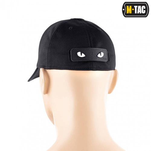 M-Tac - Naszywka 3D PVC Cat Eyes - Czarny / Fluo - 51114002