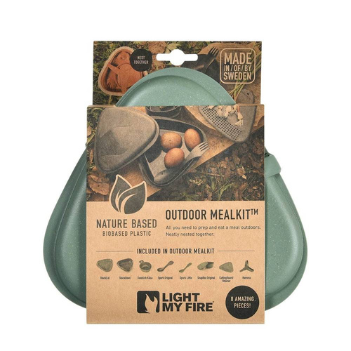 Light My Fire - Zestaw naczyń turystycznych Outdoor MealKit™ - 8 części - MustyYellow - 2418410210