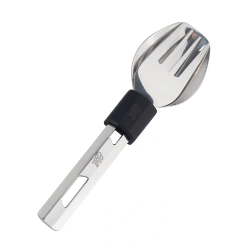 Esbit - Termos na żywność Classic Food Jug Cutlery Set - 750 ml - Czarny - FJ750ML-BK-2SL-S