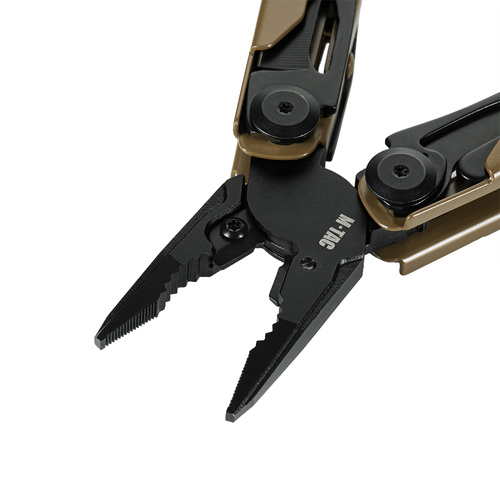 M-Tac - Multitool Type 13 - 17 funkcji - Czarny/Brązowy - 60017302