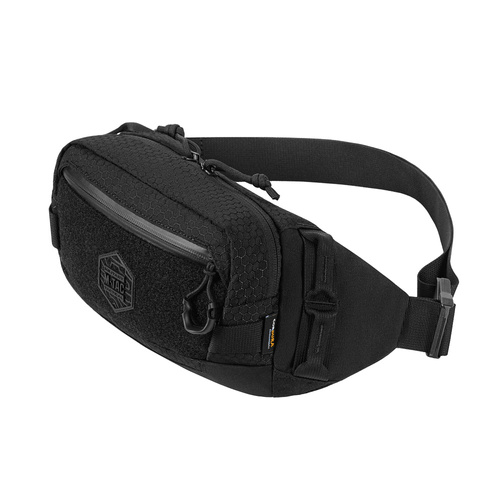 M-Tac - Torba biodrowa Tactical Hex - Cordura - Czarny - 10422002