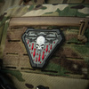 M-Tac - Naszywka Vampir - PVC - Czarna/Szara - 51570211