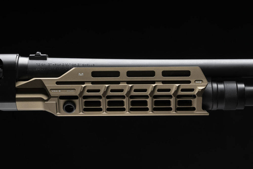 Strike Industries - Łoże M-LOK do Benelli M2 VOA Handguard - Drop-In - Quick Detach - Czarne - SI-VOA-BM2-RAIL-BK