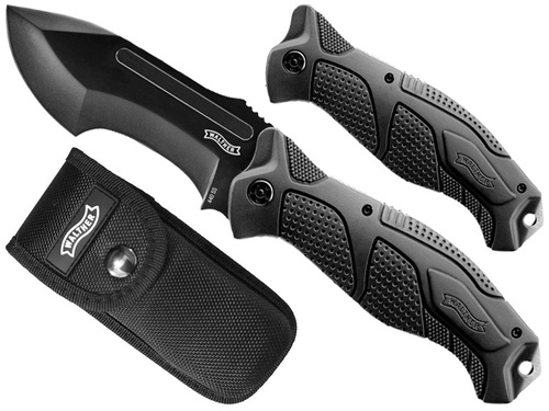Walther - Nóż taktyczny składany OSK II - 440C - Liner Lock - Czarny - 5.0761